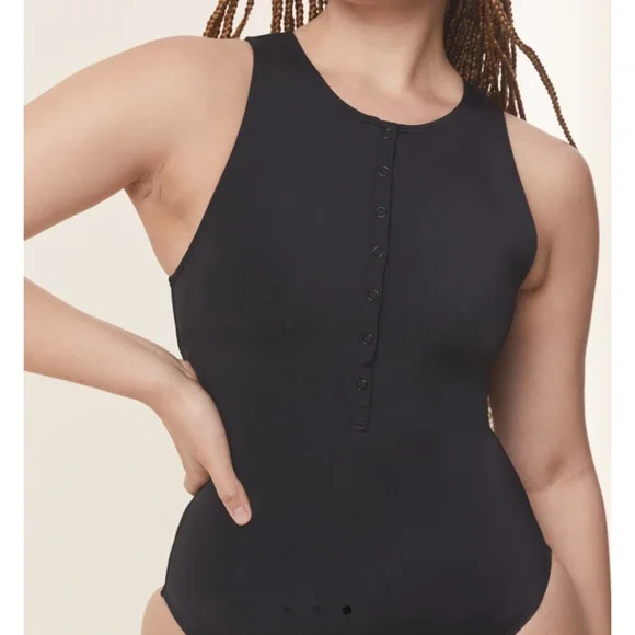 Andie Malibu One Piece Swimsuit Black Size XXXL - EUC - Picture 2 of 8